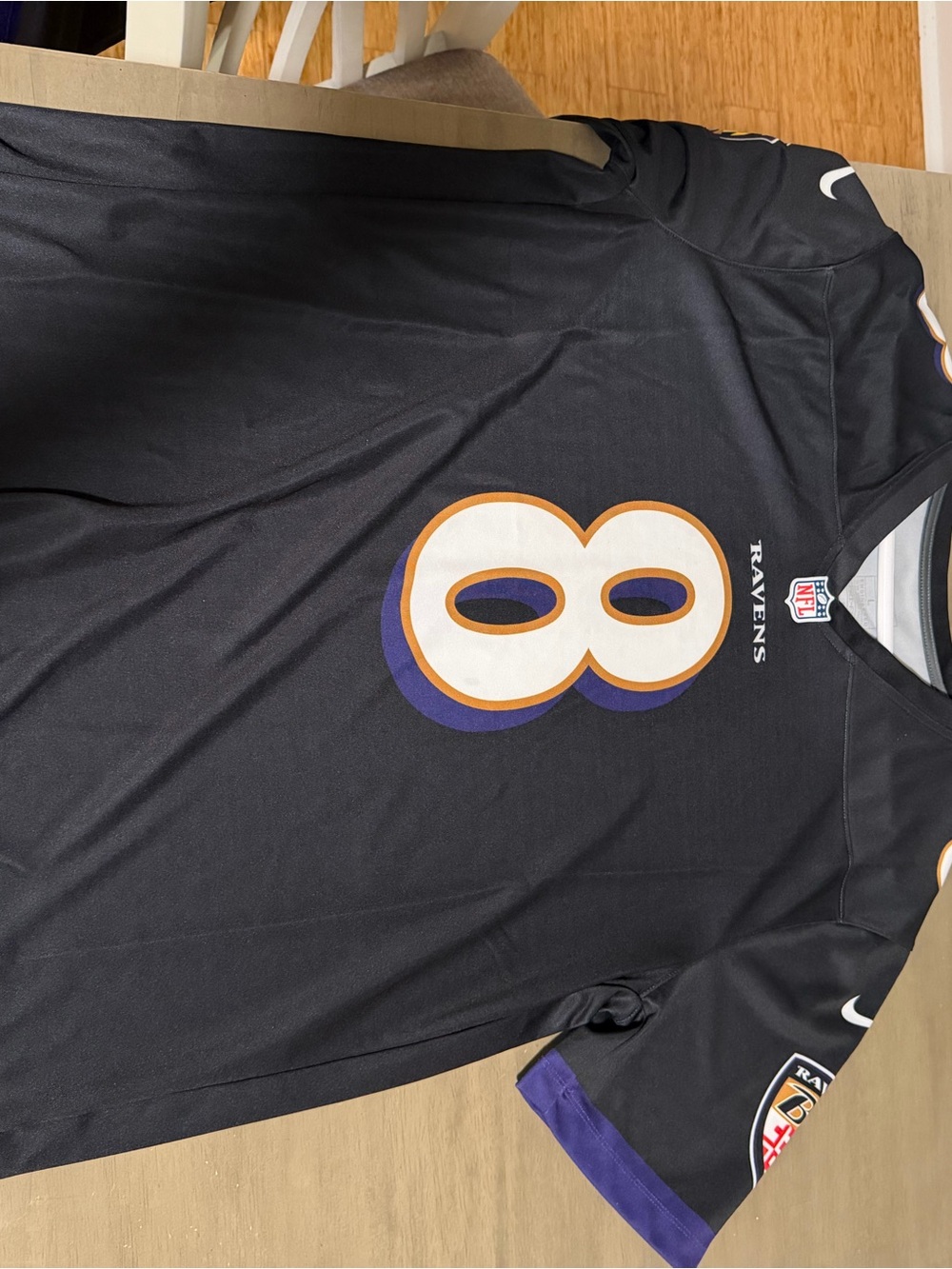 Lamar Jackson Nike Black Baltimore Ravens Jersey